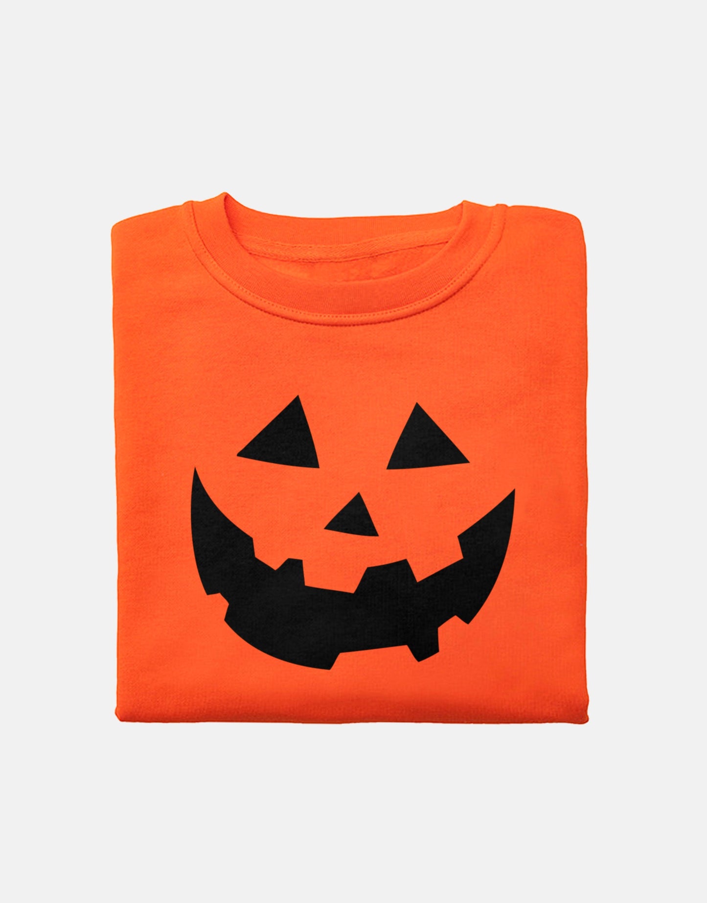 Winking Pumpkin Sweatshirt - Cute Halloween Sweatshirt - Womens Pumpkin Sweatshirt - Ladies Halloween Pumpkin Sweatshirt