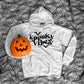 Halloween Retro Hoodie - Spooky Vibes Hoodie - Retro Font Halloween Hoodie - Retro Fall Hoodie For Halloween - Womens Retro Halloween Hoodie