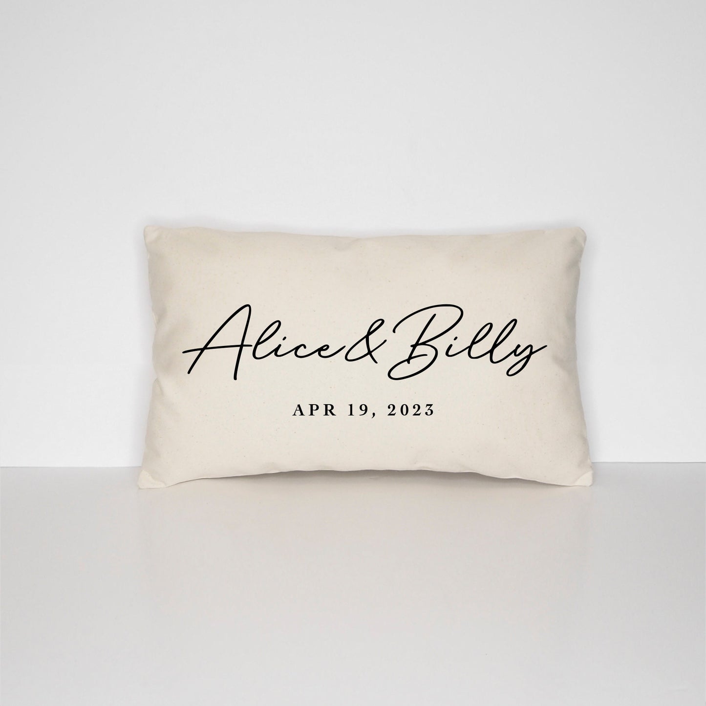 Personalised Wedding Gifts - Wedding Pillow - Couple Names Pillow - Couples Wedding Gifts - Gifts For Couples - Custom Engagement Pillow