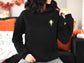 Ghost Hoodie - Glow In The Dark Halloween Hoodie - Cute Ghost Hoodie - Cartoon Ghost Hoody - Halloween Ghost Hoodie