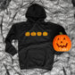 Fall Hoodie - Fall Pumpkin Hoodie - Fall Season Hoodie - Pumpkin Hoodie - Unisex Pumpkin Hoodie - Autumn Hoodie - Cute Grey Pumpkin Hoodie