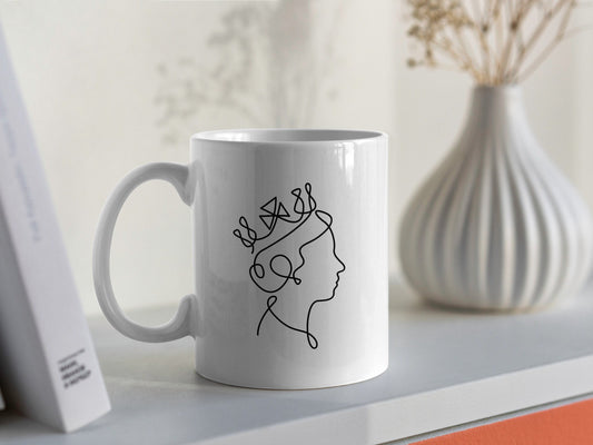 Queen Elizabeth Mug - Queen Elizabeth Gift - Queen Elizabeth Platinum Jubilee Mug - Queen Of England Mug - Queen Elizabeth II Mug