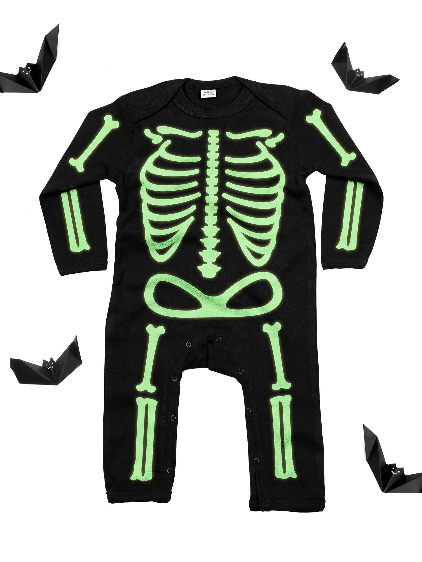 Skeleton Baby Grow - Halloween Baby Grow Skeleton Romper - Halloween Baby One Piece - Baby Halloween Costume - Toddler Halloween Costume