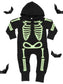 Toddler Skeleton One-Piece - Kids Skeleton All-In-One - Childrens Halloween Skeleton Bodysuit - Halloween Outfit- Toddler Halloween Costume