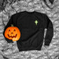 Glow In The Dark Halloween Sweatshirt - Ghost Sweater - Fun Glowing Ghost Sweater - Boo Ghost Sweatshirt - Halloween Ghost Sweatshirt