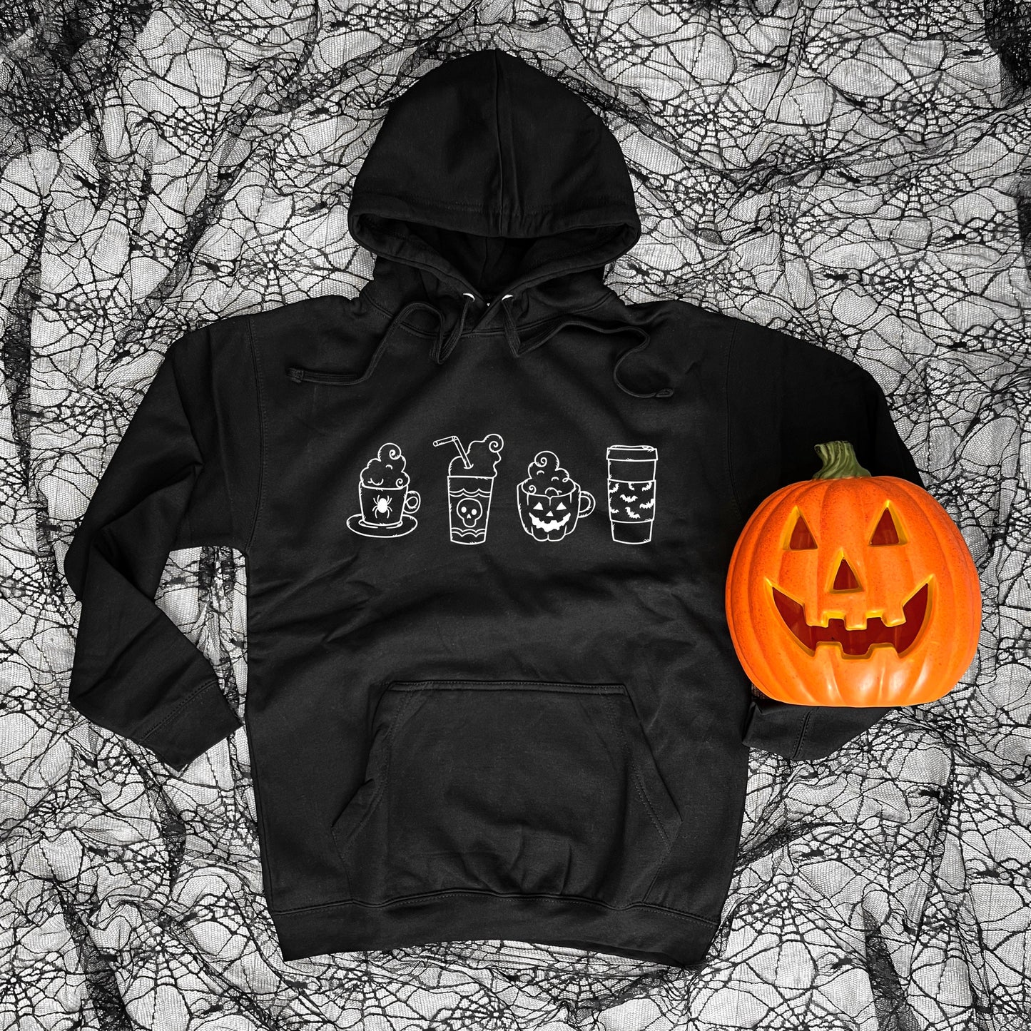 Halloween Hoodie - Halloween Coffee Hoodie - Pumpkin Spice Hoodie - Pumpkin Spice Coffee Hoodie - Autumn Coffee Hoodie - Fall Coffee Hoodie