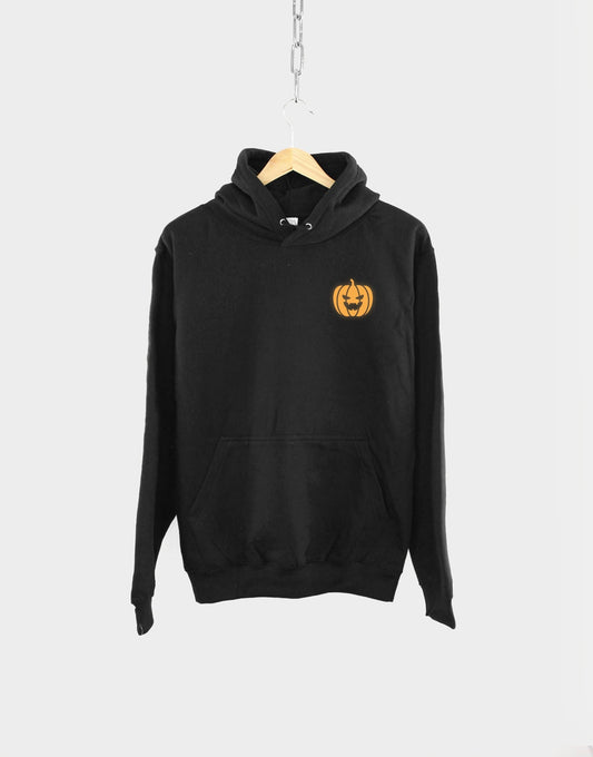 Pumpkin Hoodie - Glow In The Dark Halloween Hoodie - Cute Pumpkin Hoodie - Orange Pumpkin Hoody - Halloween Pumpkin Hoodie