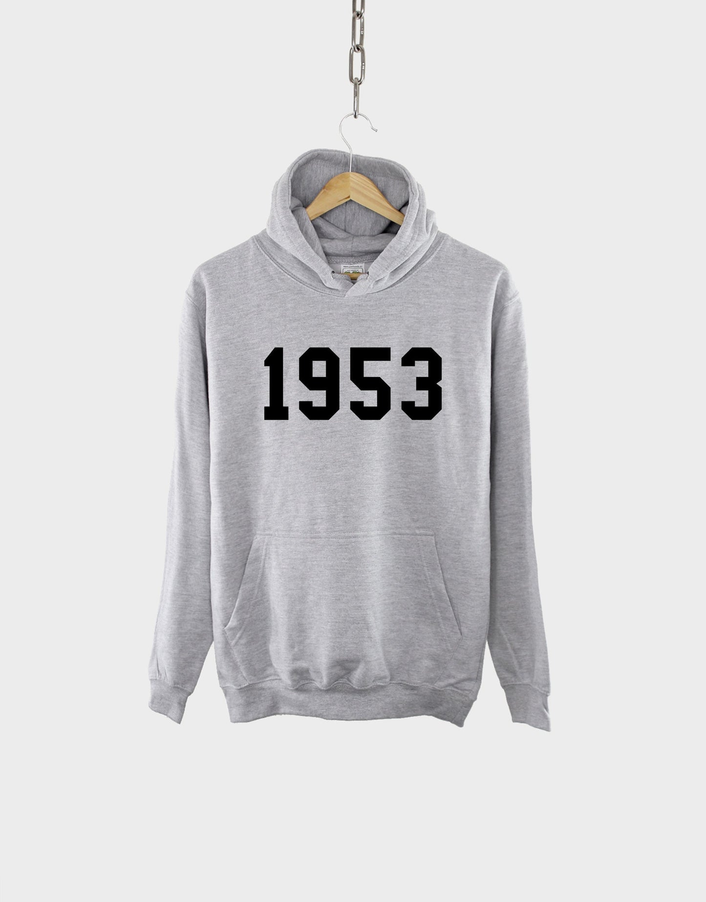 1953 70th Birthday Hoodie Shirt - Made In Year Numbers Hoody