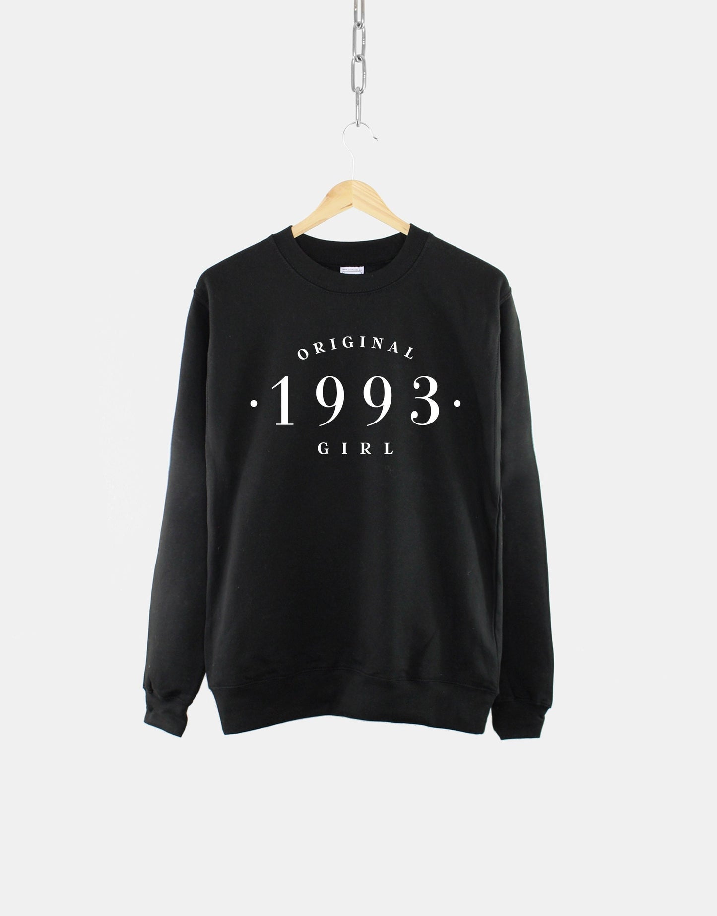 Original 1983 Girl Sweatshirt - Womens Vintage 40th Birthday Shirt - Ladies Birth Year Numbers Jumper