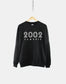 2002 Birthday Sweatshirt - Retro 21st Birthday Sweater - Birth Year Numbers Jumper