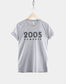 2005 Classic Retro 18th Birthday Shirt - Mens Birth Year Numbers T-Shirt