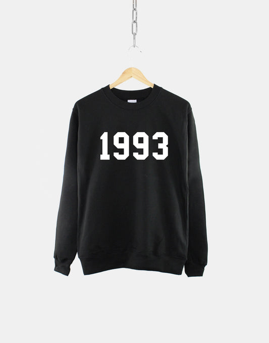 1983 40th Birthday Sweatshirt - Made In Year Numbers Sweater