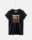 Retro Coffee T-Shirt - Wishing you a Latte Love shirt - Coffee Caffeine Addict Hipster Tshirt