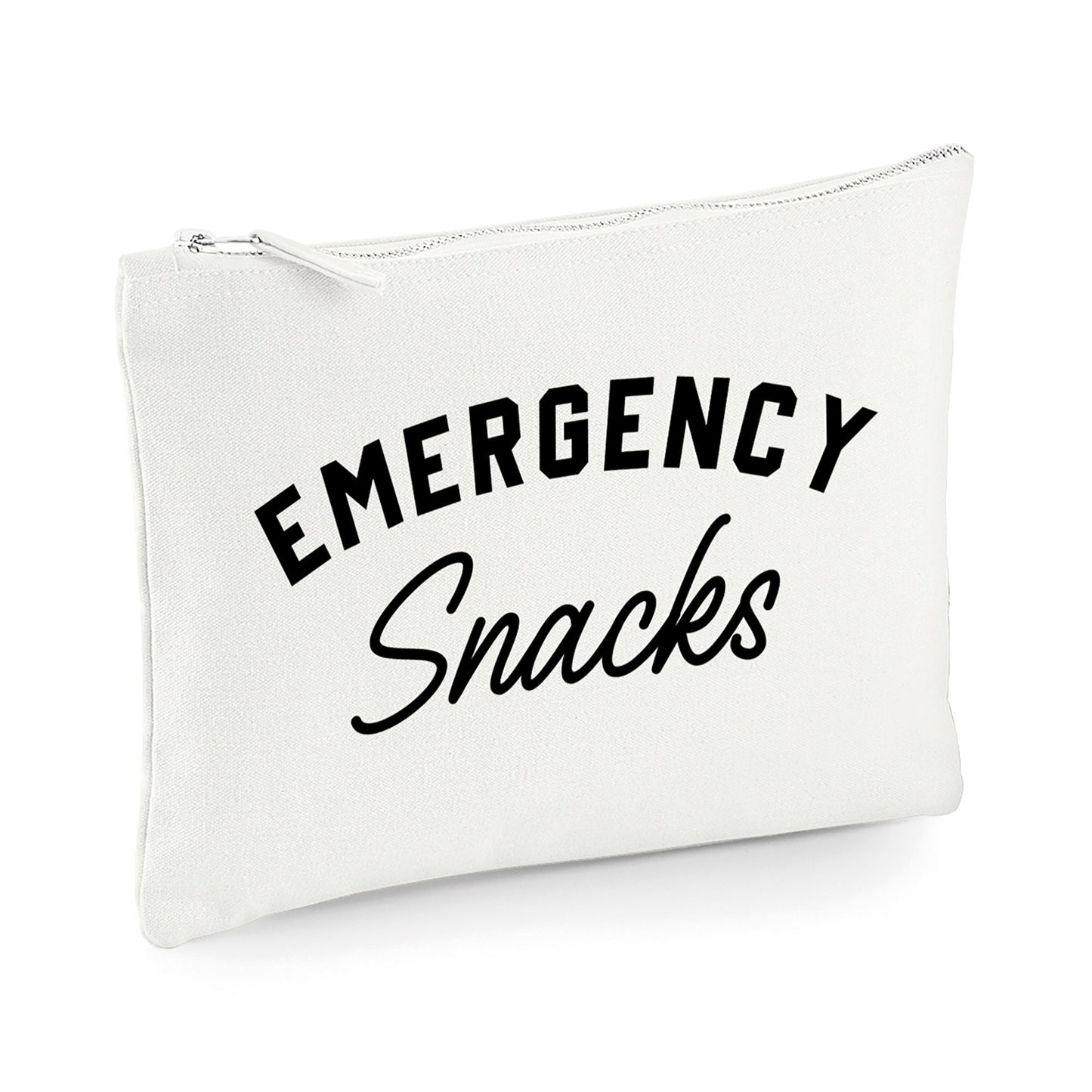 Emergency Snacks Zip Pouch - Emergency Snacks Pouch - Emergency Snack Bag - Emergency Candy Zip Pouch - Pouch For Snacks - Kids Snack Bag