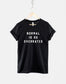 Normal Is So Overrated T-Shirt - Not Normal T-Shirt - Black Edgy Slogan T-Shirt