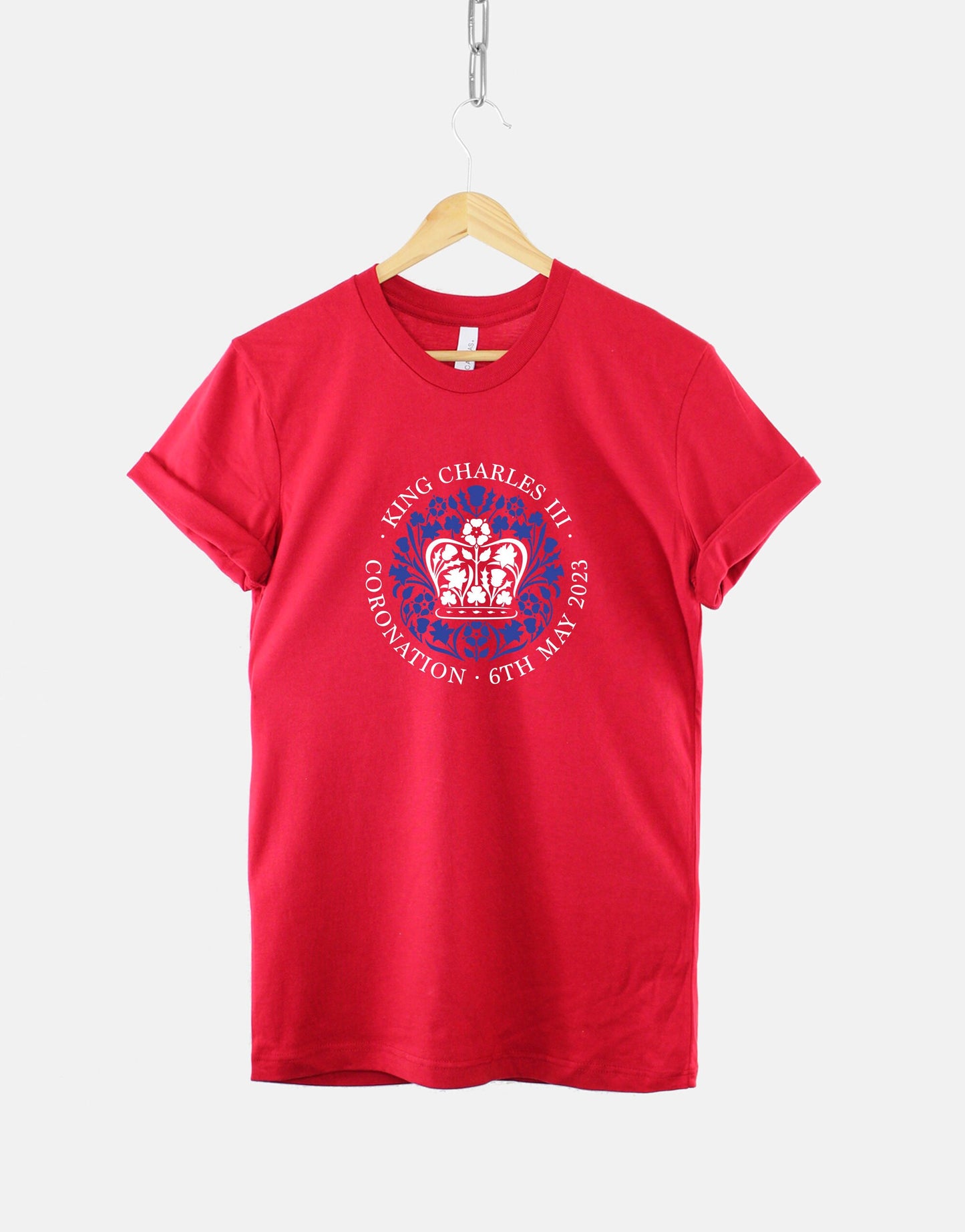King Charles Coronation T-Shirts - King Charles III Coronation Day Souvenir T-Shirt - Coronation Party - Adults And Childrens Sizes