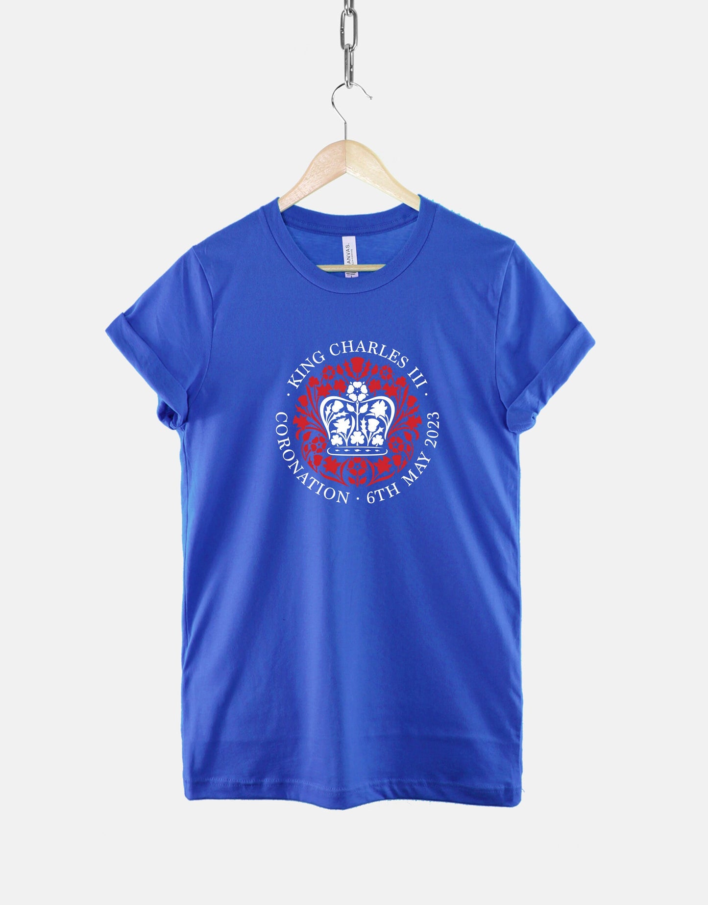 King Charles Coronation T-Shirts - King Charles III Coronation Day Souvenir T-Shirt - Coronation Party - Adults And Childrens Sizes