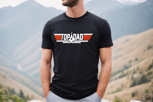 Top Dad T-Shirt - Fathers Day T-Shirt - Top Dad Shirt - TopDad T-Shirt - Dad T-Shirts