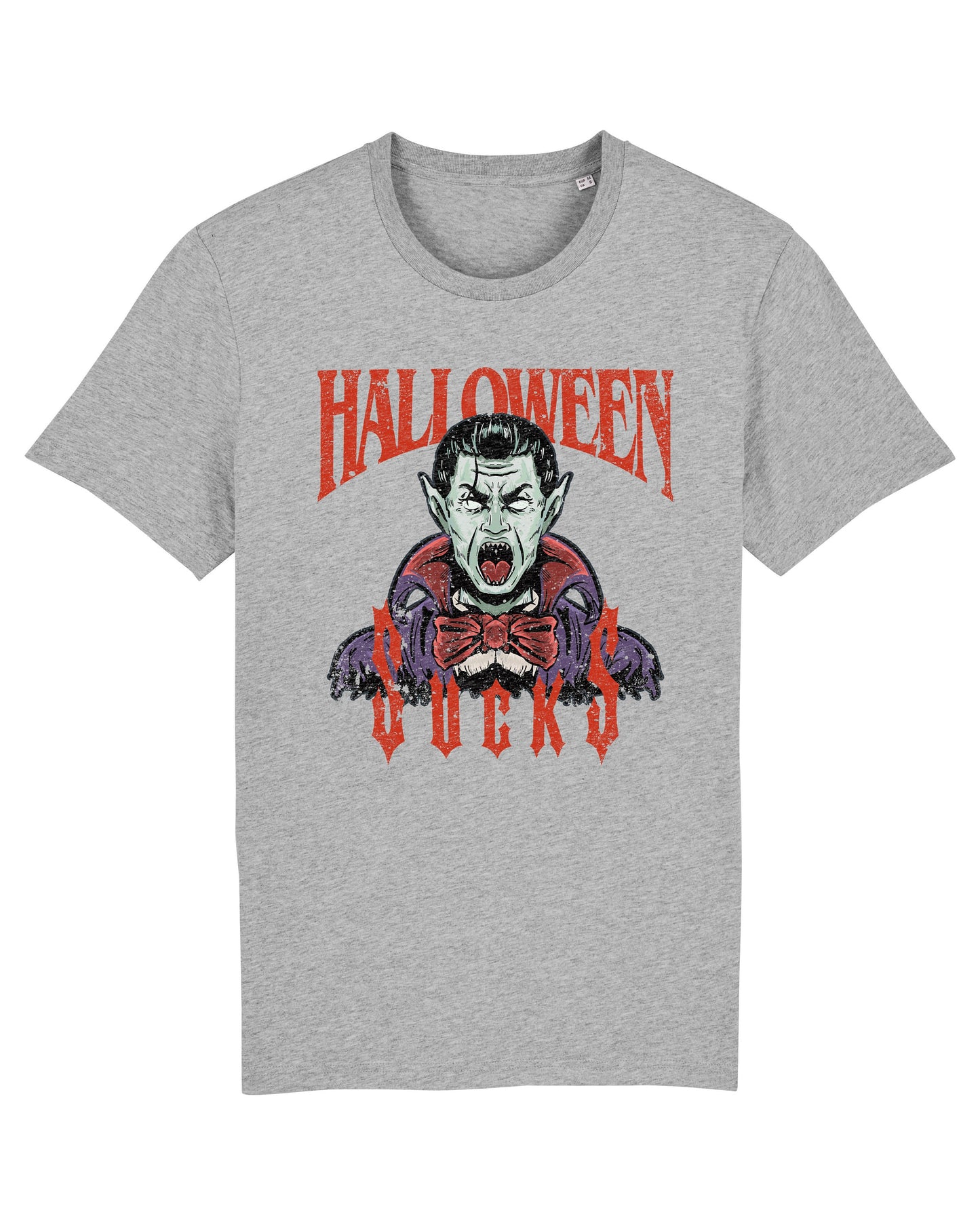 Halloween T-Shirt - Halloween Sucks Shirt - Vintage Vampire Movie Poster T-Shirt - Vampire T-Shirt - Distressed Print Halloween T-Shirt