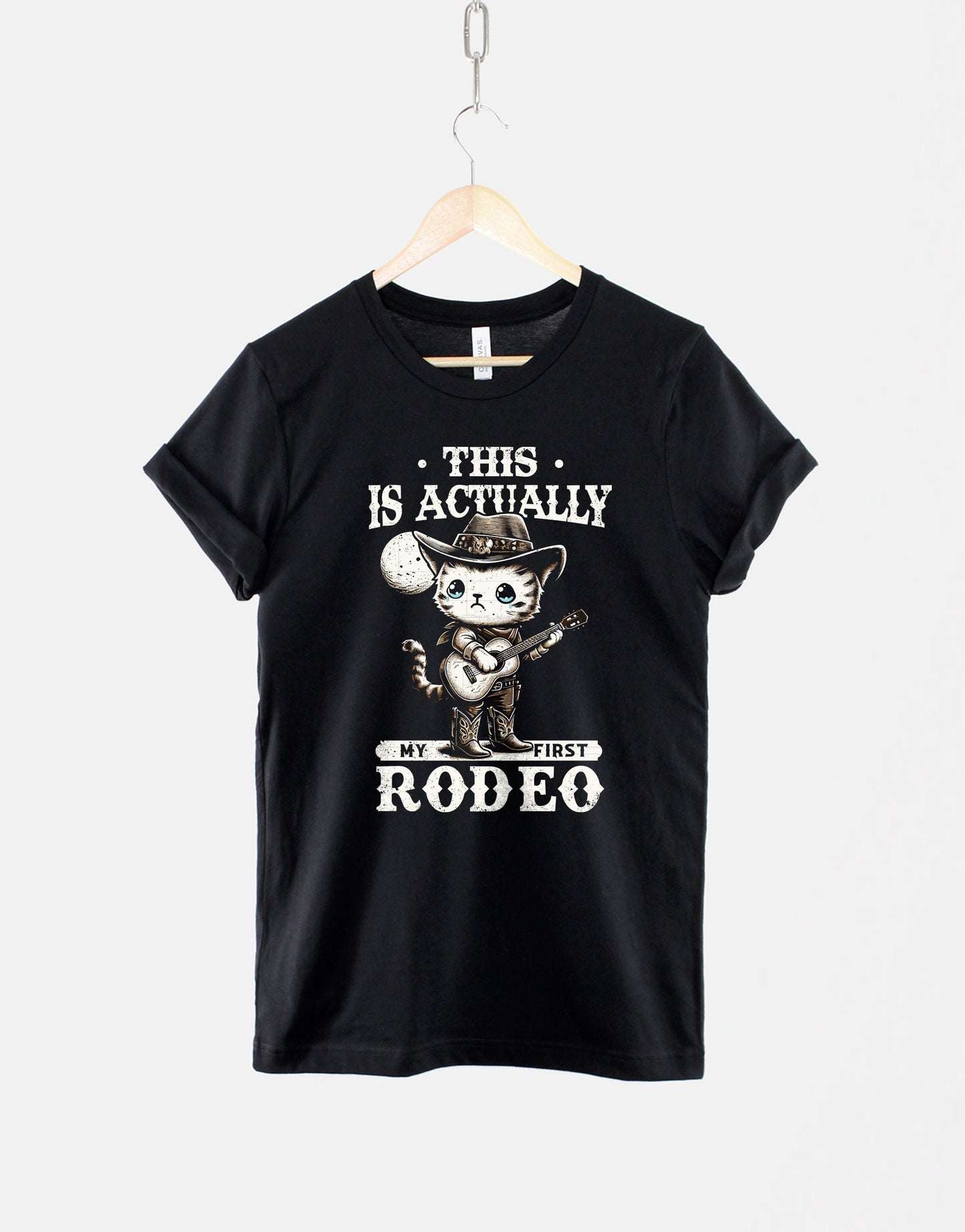 This Actually Is My First Rodeo T-Shirt - Country Music Cowgirl Shirt - Vintage Rodeo Shirt - Western Cowboy Shirt